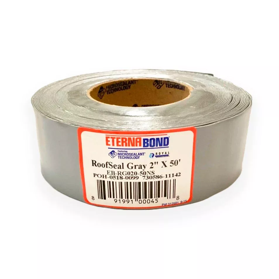 2" Gray Eternabond Roof Leak Repair Tape Patch Seal