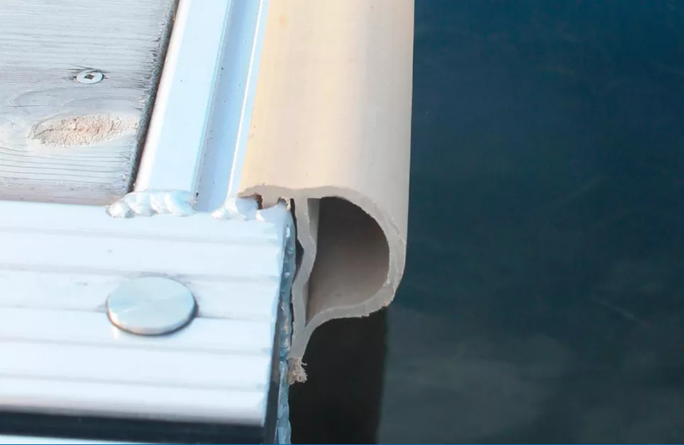 Bertrand Vinyl Protector - Durable Dock Edge Guard