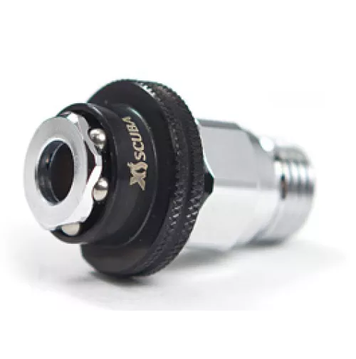 "EZ" QD Adapter - Convert any standard regulator hose to a BC quick disconnect hose - RGPXAC900 - XS scuba