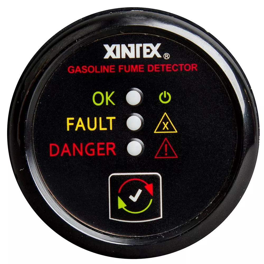 FireboyXintex Gasoline Fume Detector Black Bezel 1224V G1BR