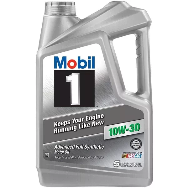 MOBIL 1 112796 10W-30 Full Synthetic Oil (5 Quart)