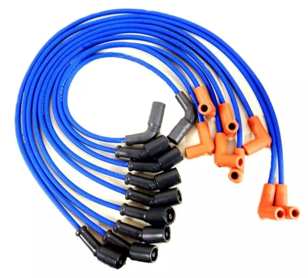 Spark Plug Ignition Wires For Mercruiser MPI Flat Cap V8 84-863656A1, 18-8828-1